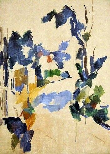 Cézanne, étude d'arbres, 1904.jpg