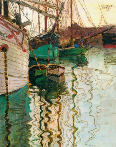 Port de Trieste, 1907. Egon Schiele.jpg