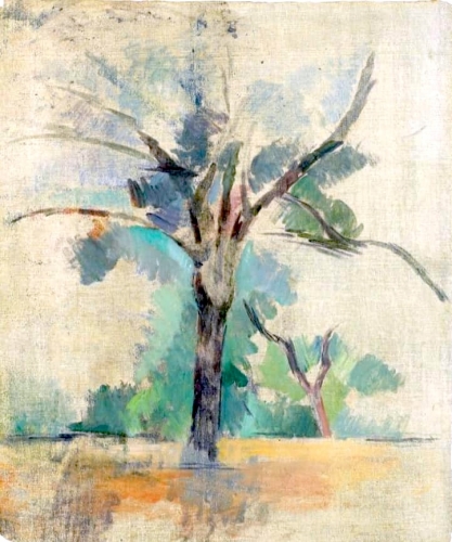 Paul Cézanne, Arbres, 1904.jpg