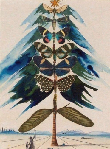 Le sapin de Noël. Salvador Dali. 1953 (2).jpg
